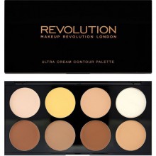 Makeup Revolution Ultra Cream Contour Palette paleta podkładów do konturowania Makeup Revolution Ultra Cream Contour Palette paleta podkładów do konturowania