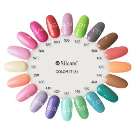 Silcare Color It! 460 lakier hybrydowy do paznokci 8 g