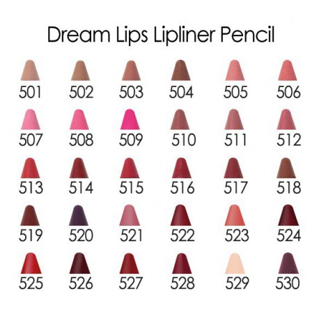 Golden Rose Dream Lips Lipliner 530 wodoodporna konturówka do ust Golden Rose Dream Lips Lipliner 530 wodoodporna konturówka do ust
