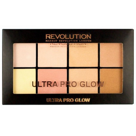 Makeup Revolution Ultra Pro Glow paleta rozświetlaczy