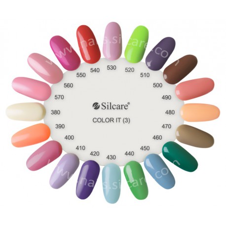 Silcare Color It! 520 lakier hybrydowy do paznokci 8 g