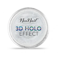 Neonail 3D Holo Effect - silver - holograficzny pyłek do paznokci 0,3 g