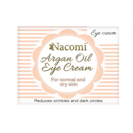 Nacomi Maroccan Argan Cream krem pod oczy 15 ml