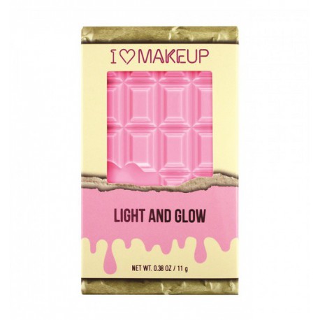 Makeup Revolution I Heart Chocolate Light and Glow paleta do konturowania
