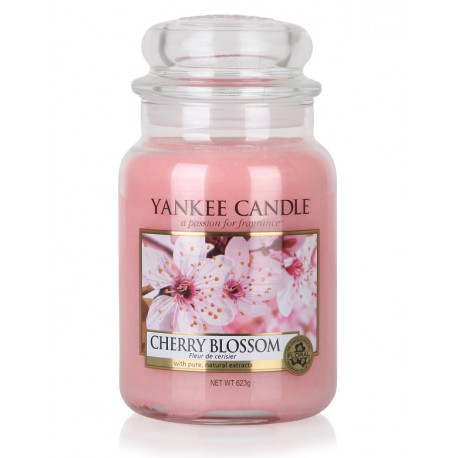 Yankee Candle Cherry Blossom słoik duży świeca zapachowa