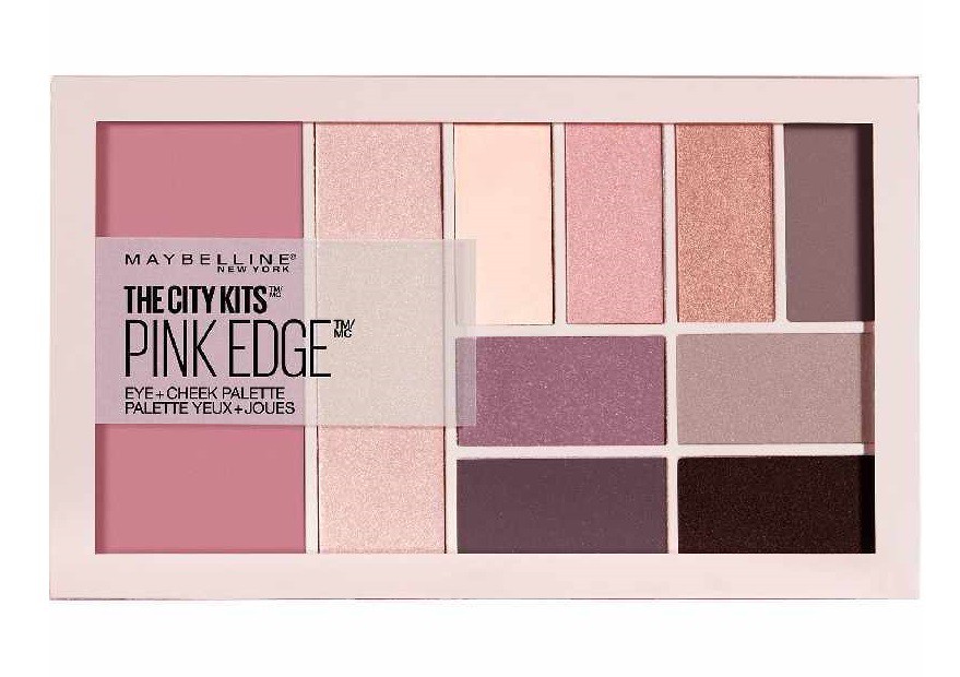 Maybelline The City Kits Pink Edge Paleta Cieni I Rozświetlacze - P...