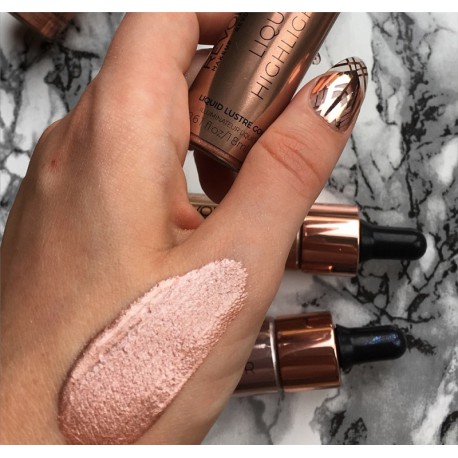 Makeup Revolution Liquid Highlighter Liquid - Lustre Gold - płynny rozświetlacz Makeup Revolution Liquid Highlighter Liquid - Lustre Gold - płynny rozświetlacz