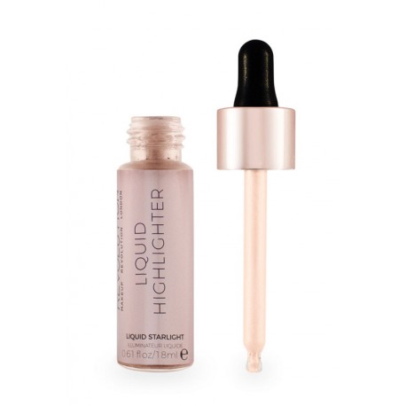 Makeup Revolution Liquid Highlighter Liquid - Starlight - płynny rozświetlacz Makeup Revolution Liquid Highlighter Liquid - Starlight - płynny rozświetlacz