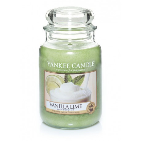Yankee Candle Vanilla Lime słoik duży świeca zapachowa