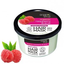 Organic Shop - Organiczna Malina i Acai - maska do włosów - zwiększenie objętości 250 ml