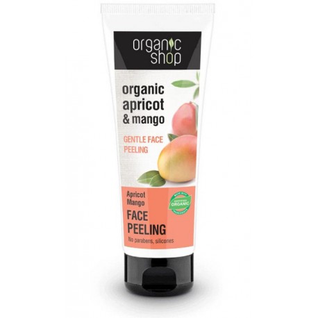 Organic Shop - Organiczna morela i mango - delikatny peeling enzymatyczny 75 ml