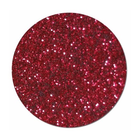 Nail Glitter brokat pyłek do paznokci - 18 Velvet Red - 1g