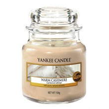 Yankee Candle Warm Cashmere słoik mały świeca zapachowa
