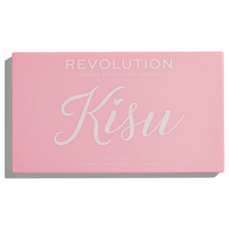 Makeup Revolution X Kisu Eyeshadow & Highlighter Palette - paleta do makijażu Makeup Revolution X Kisu Eyeshadow & Highlighter Palette - paleta do makijażu