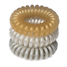 Ronney Funny Ring Bubble - S7 MAT - zestaw gumek do włosów 3 szt.
