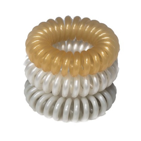 Ronney Funny Ring Bubble - S7 MAT - zestaw gumek do włosów 3 szt.