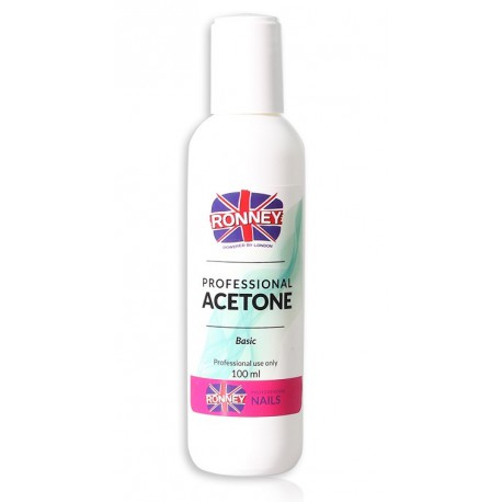 Ronney Professional Acetone Basic - aceton kosmetyczny 100 ml