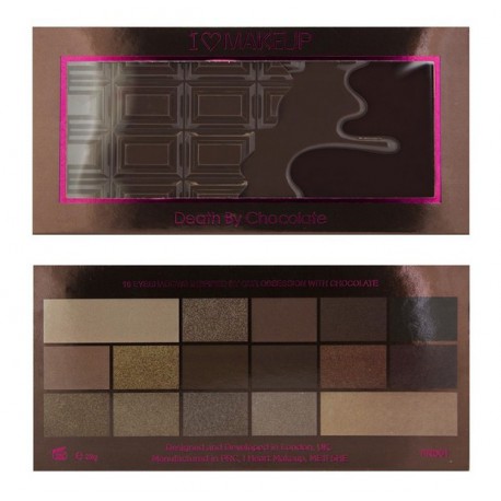 Makeup Revolution Death by Chocolate Paleta cieni do powiek Makeup Revolution Death by Chocolate Paleta cieni do powiek