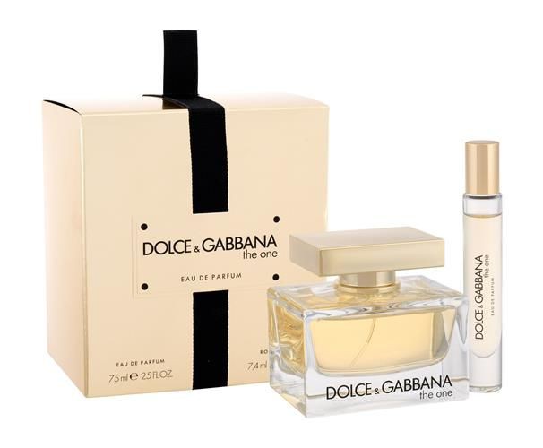 Dolce & Gabbana The One - Zestaw spray EDP 75 ml + roll-on 7,4 ml