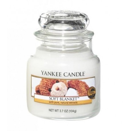 Yankee Candle Soft Blanket słoik mały świeca zapachowa