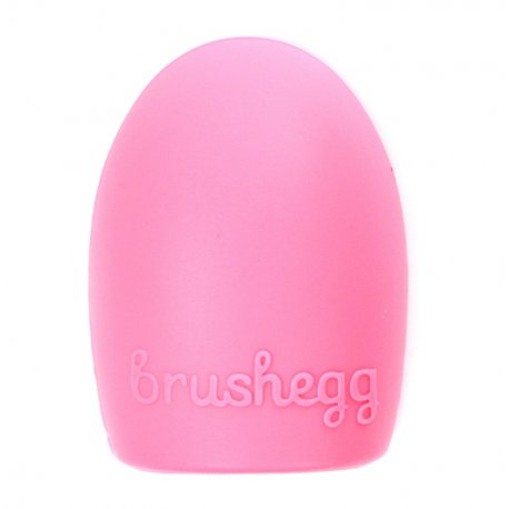 Brushegg silikonowa myjka do pędzli - różowa