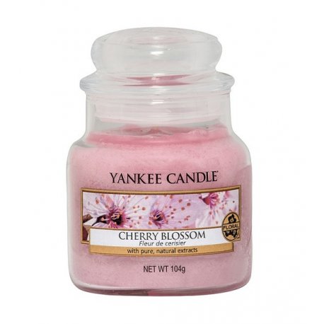 Yankee Candle Cherry Blossom słoik mały świeca zapachowa