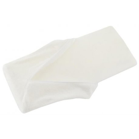 Poduszka pod dłoń do manicure z frotty - biała