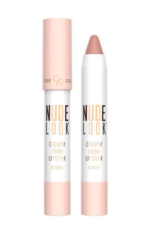 Golden Rose Nude Look Creamy Shine Lipstick - Помада 