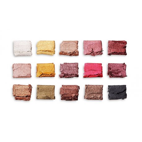 Makeup Revolution Foil Frenzy - Creation - paleta 15 foliowych cieni do powiek