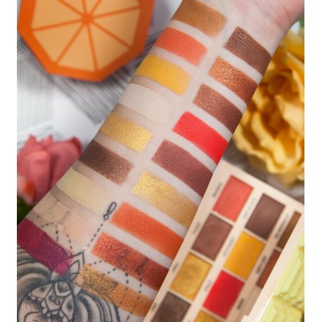 Makeup Revolution Lemon Drizzle Chocolate Palette - paleta cieni do powiek Makeup Revolution Lemon Drizzle Chocolate Palette - paleta cieni do powiek