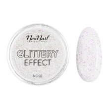Neonail Glittery Effect - 02 - brokatowy pyłek do paznokci 2 g