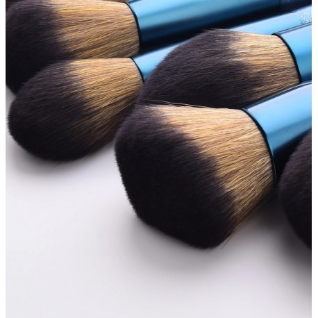 GlamRush Zestaw pędzli do makijażu - Sapphire Brush Set G260 - 14 szt. + etui/kosmetyczka GlamRush Zestaw pędzli do makijażu - Sapphire Brush Set G260 - 14 szt. + etui/kosmetyczka