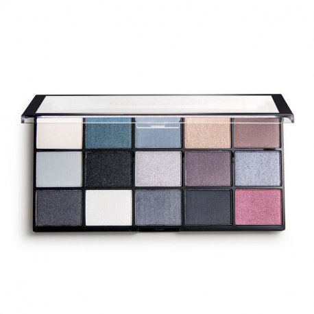 Makeup Revolution Reloaded - Blackout - paleta 15 cieni do powiek Makeup Revolution Reloaded - Blackout - paleta 15 cieni do powiek