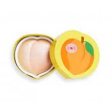 Makeup Revolution Tasty 3D Peach Highlighter - wypiekany rozświetlacz
