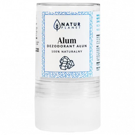 Natur Planet - Alum - 100 % naturalny dezodorant Ałun 125g