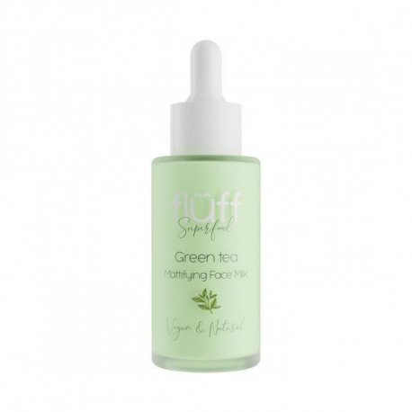 Fluff - Matujące mleko do twarzy - Zielona Herbata - 40 ml