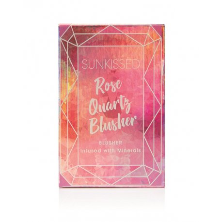 SunKissed Precious Treasure - Rose Quartz Blush - paleta róży do policzków