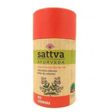 Sattva Henna - Red - Naturalna ziołowa farba do włosów 150g