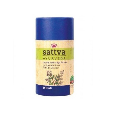Sattva Henna - Indigo - Naturalna ziołowa farba do włosów 150g