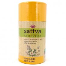 Sattva Henna - Light Blonde - Naturalna ziołowa farba do włosów 150g