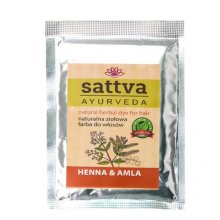 Sattva Henna Sac - Amla - ziołowa farba do włosów (saszetka)