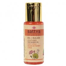 Sattva Lotus Oil - Olejek do twarzy i ciała - kwiat lotosu 50 ml