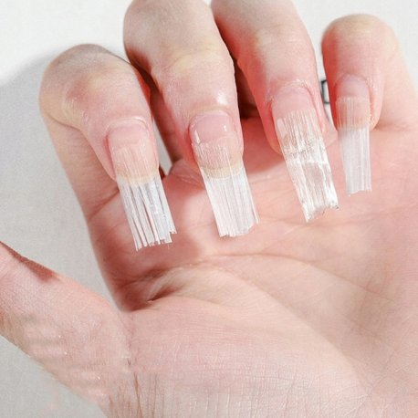 Fiberglass Nails - włókna szklane do przedłużania paznokci 10 szt. Fiberglass Nails - włókna szklane do przedłużania paznokci 10 szt.
