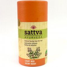 Sattva Henna - Light Red - Naturalna ziołowa farba do włosów 150g