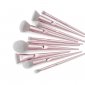 Jessup T260 Luxurious Light Pink Brush Set - zestaw 10 pędzli do makijażu