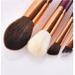 GlamRush Zestaw pędzli do makijażu - Purplish - Rose Gold Brush Set G300 - 32 szt. + etui/kosmetyczka