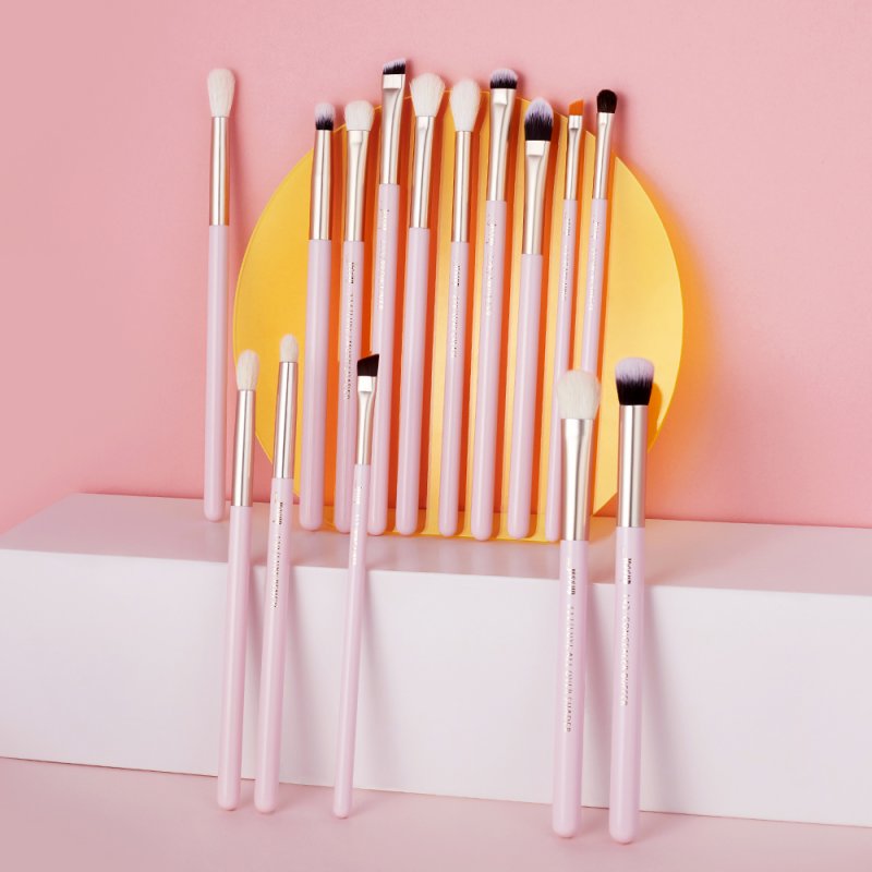 Jessup T294 Blushing Bride Brush Set - Conjunto de pincéis para maquiagem dos olhos 15 pcs.