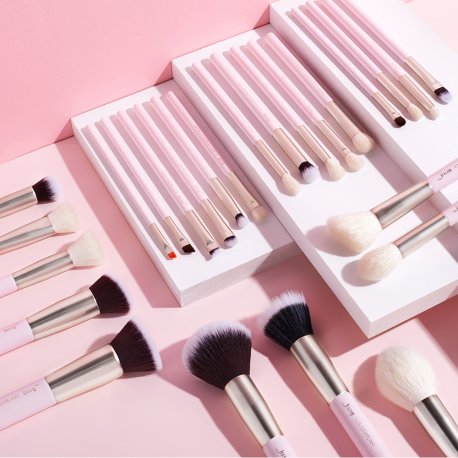 Jessup T295 Blushing Bride Brush Set - Zestaw pędzli do makijażu 25 szt. + szkatułka Jessup T295 Blushing Bride Brush Set - Zestaw pędzli do makijażu 25 szt. + szkatułka
