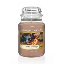 Yankee Candle Warm and Cosy słoik duży świeca zapachowa