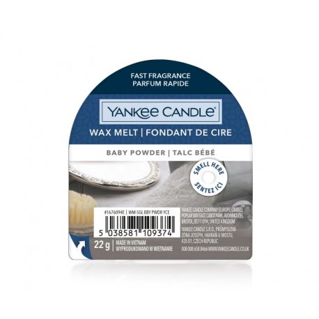 Yankee Candle Baby Powder wosk zapachowy